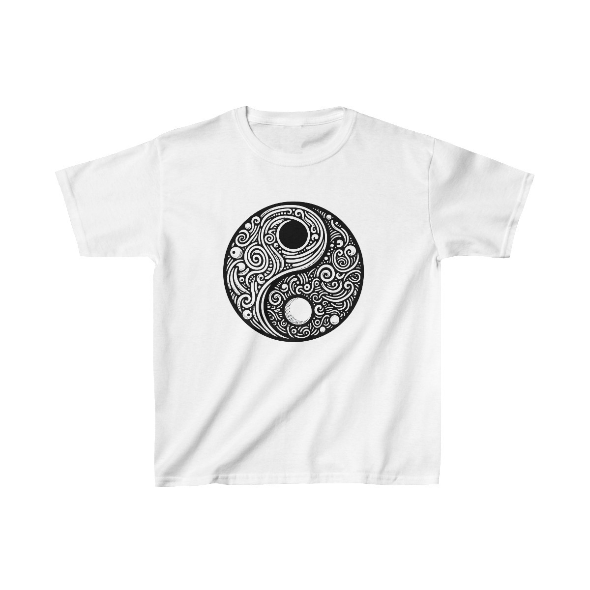 YingYang Zentangle design - Kid's Tee