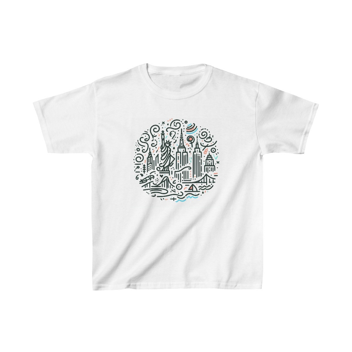 NYC Circle - Kid's Tee