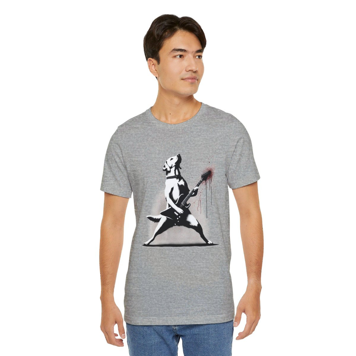 Labrador Rock Guitar Hero - Tee