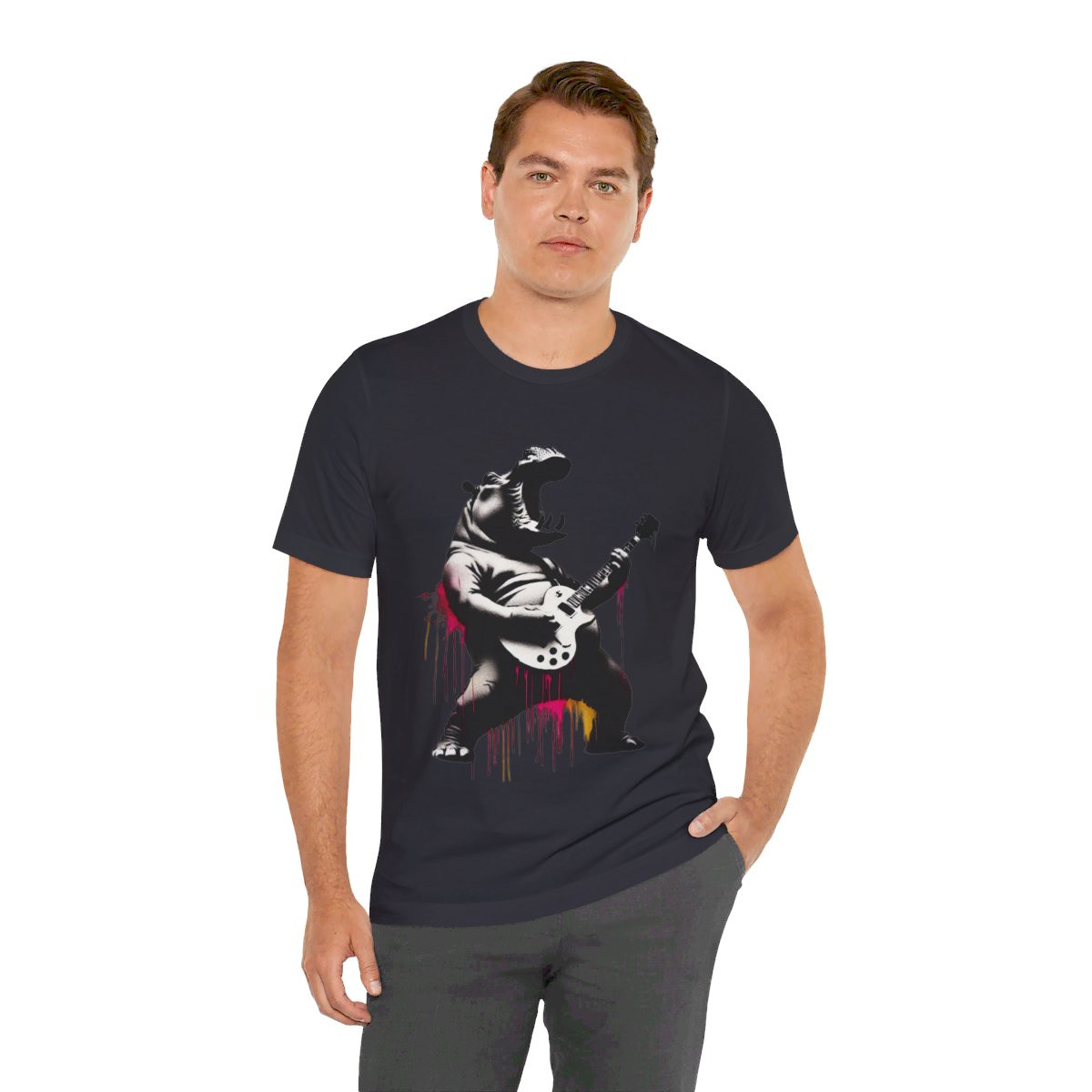 Rock n' Roar Singing Hippo Rock Guitar - Tee