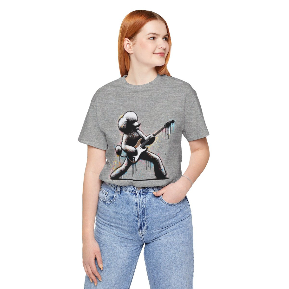 Rock n' Roar Poodle Rock Guitar - Tee