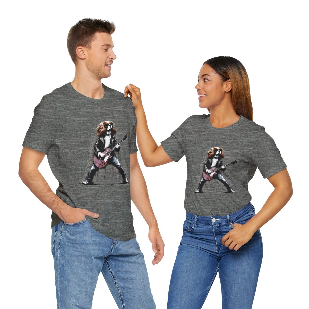 Rock n' Roar Cavalier King Charles Stage show  - Tee