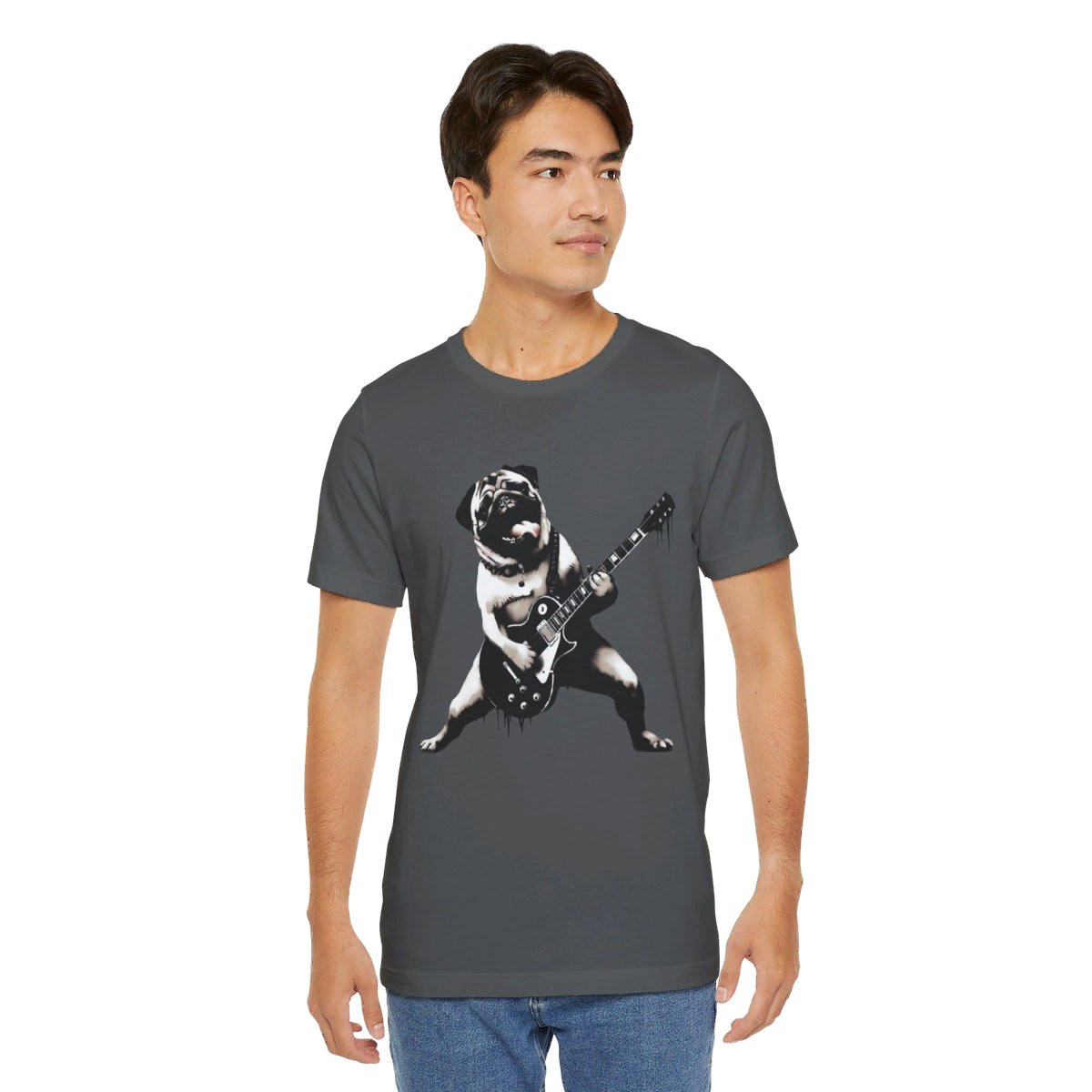 Rock n' Roar Pug Rock Guitar- Tee