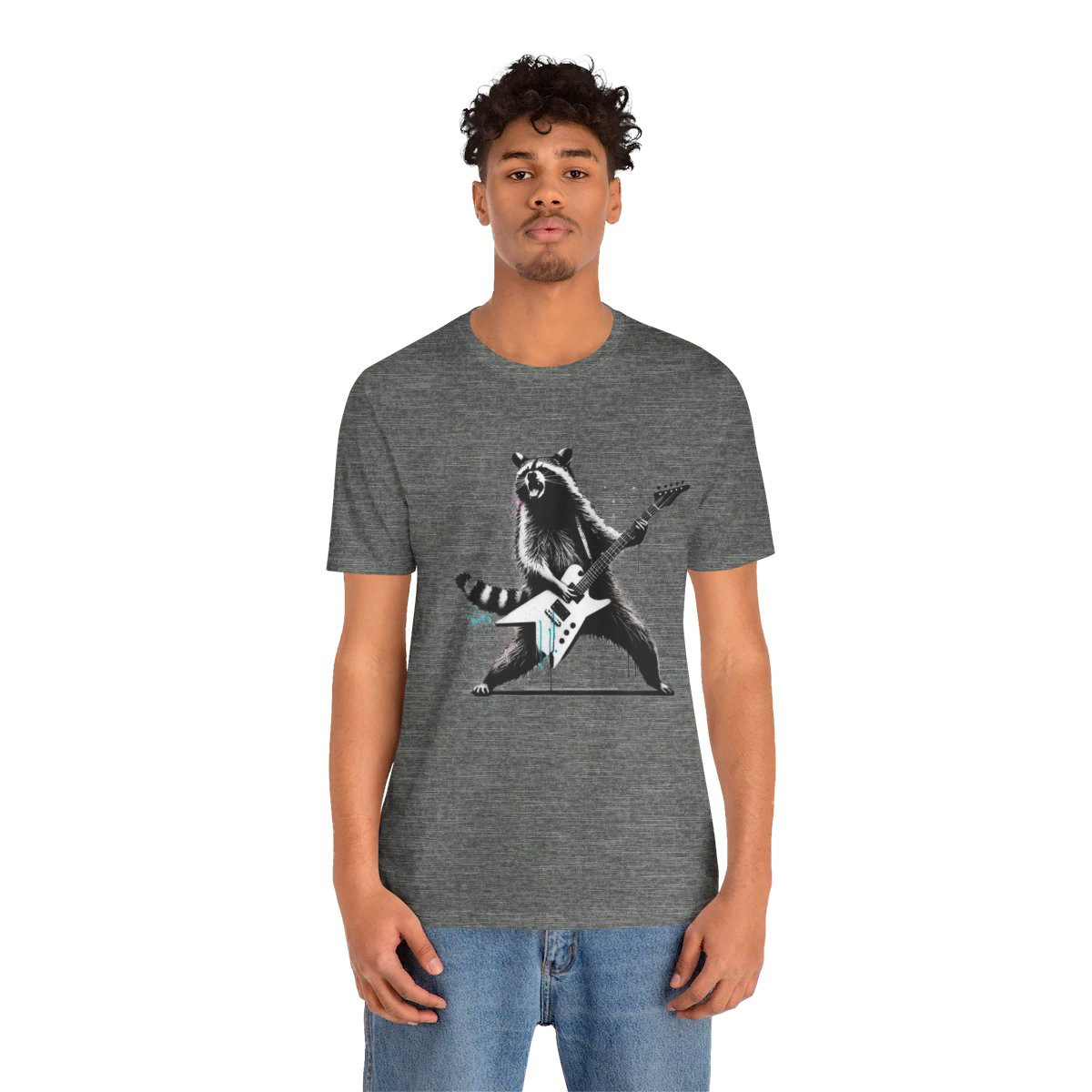 Rock n' Roar Raccoon T-Shirt - Tee