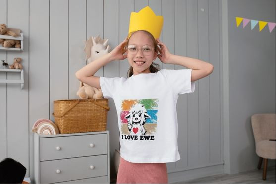 I Love Ewe - Kid's Tee