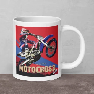 Gillzy MX Club - White glossy mug