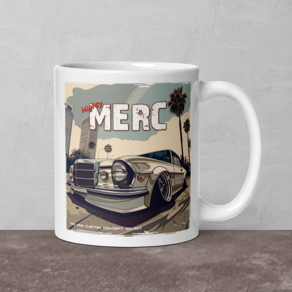 Mighty Merc 1 - White glossy mug