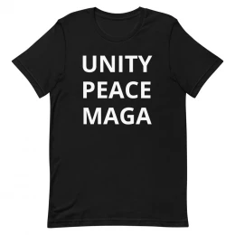 UNITY. PEACE. MAGA. - Unisex t-shirt