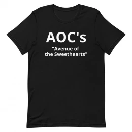 AOC's  “Avenue of the Sweethearts”  -  Unisex t-shirt