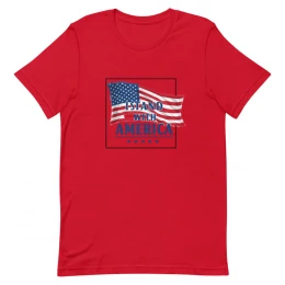 I Stand With America = Unisex t-shirt