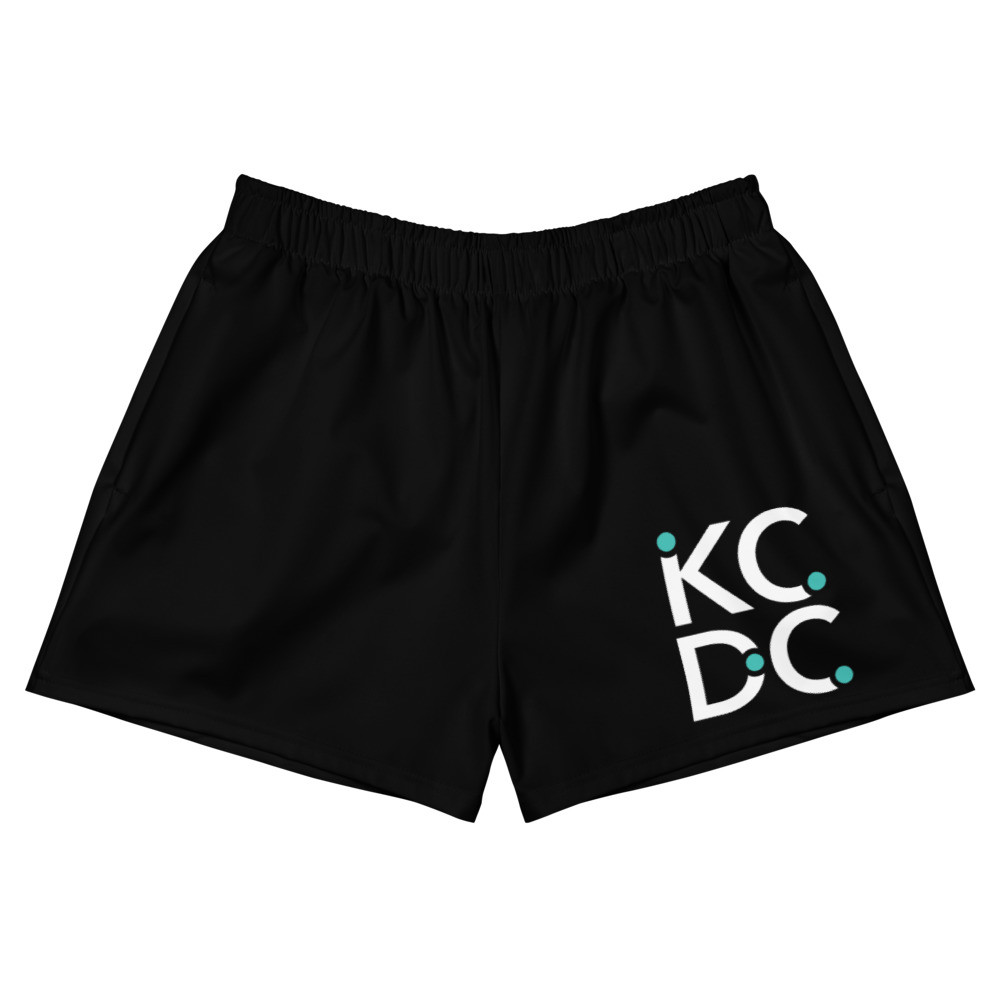 Women’s Recycled Stacked Logo Athletic Shorts