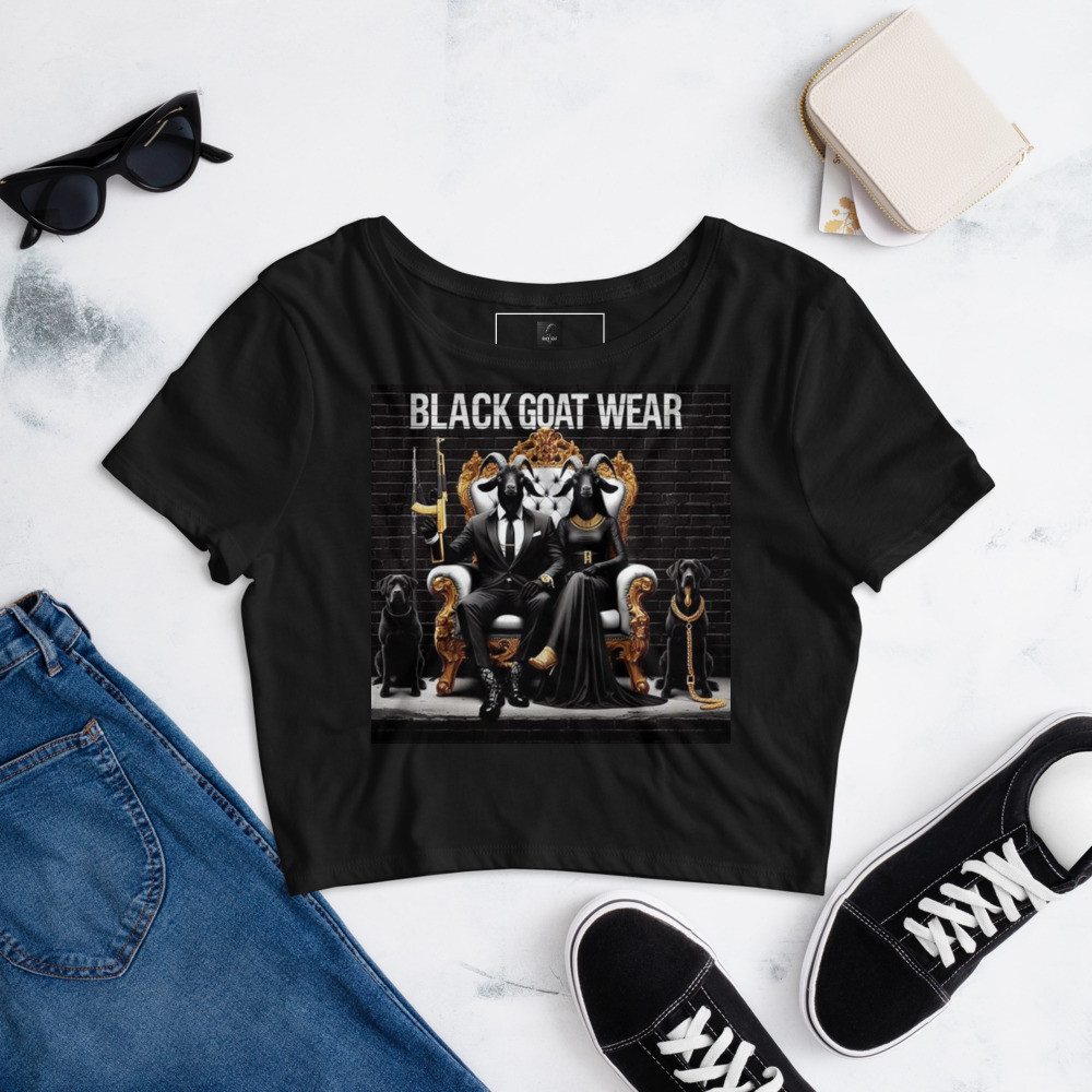 BLACK GOAT WEAR -Women’s Crop Tee