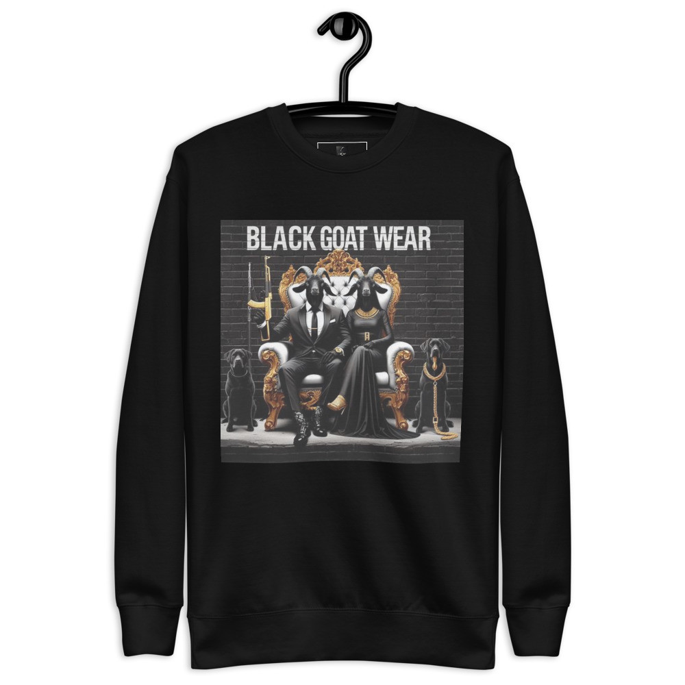 BLACK GOAT WEAR -Unisex Premium Sweatshirt