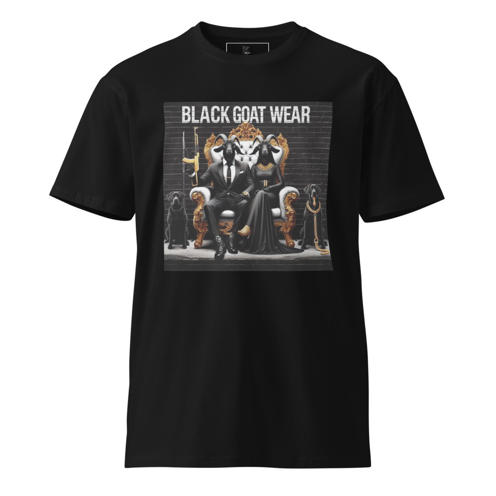 BLACK GOAT WEAR -Unisex premium t-shirt