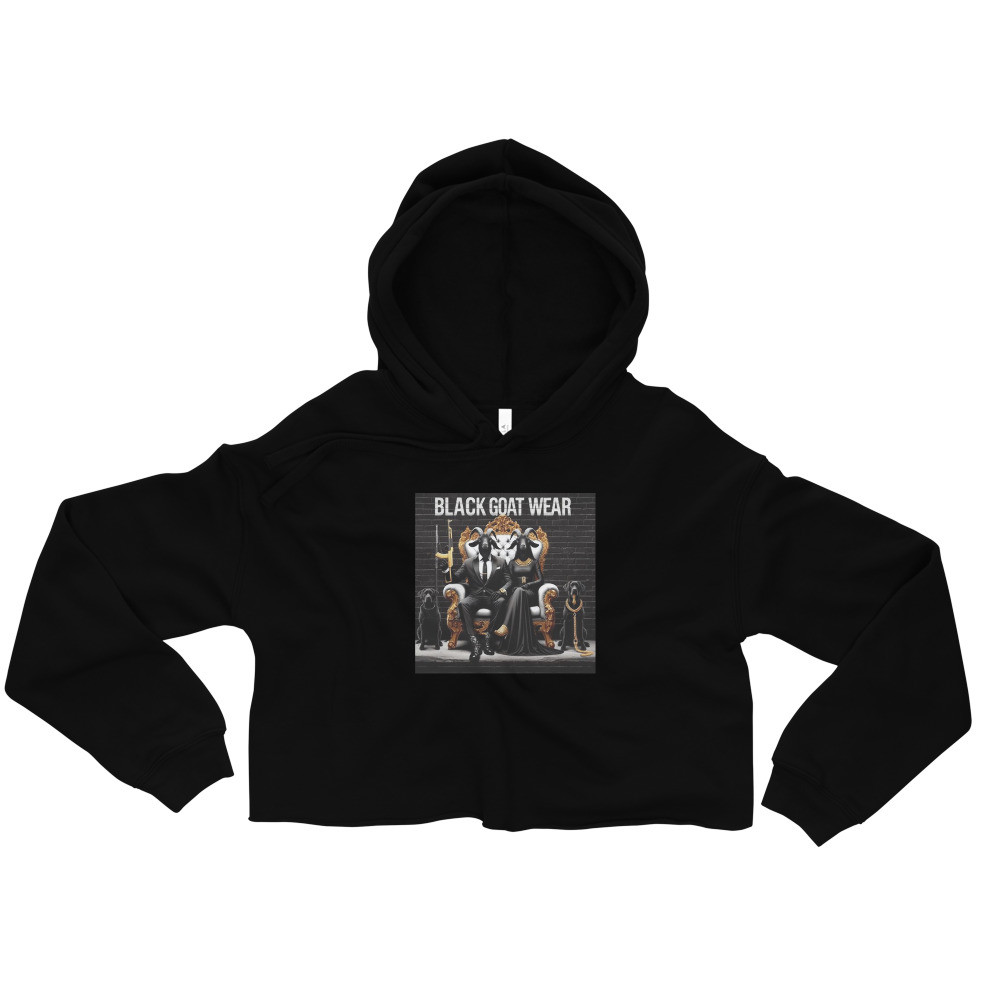 BLACK GOAT WEAR -Crop Hoodie