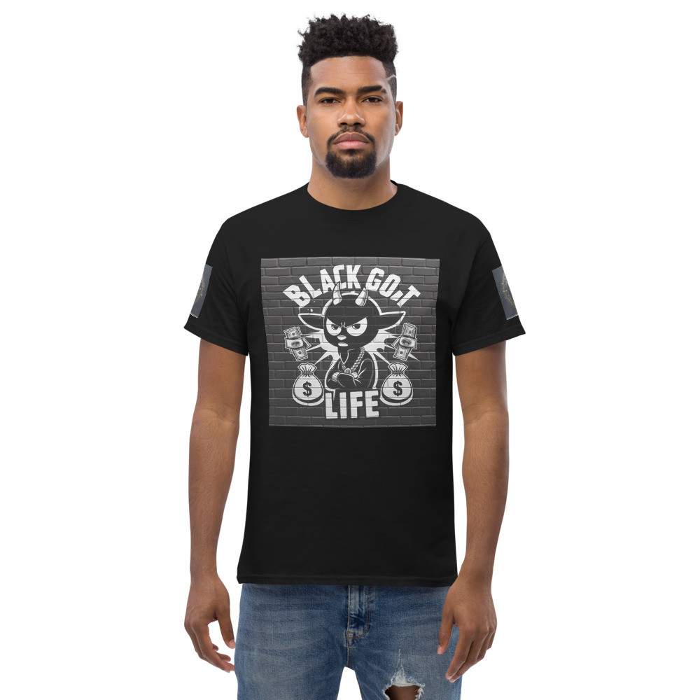 BLACK GOAT LIFE UNISEX T-SHIRT 