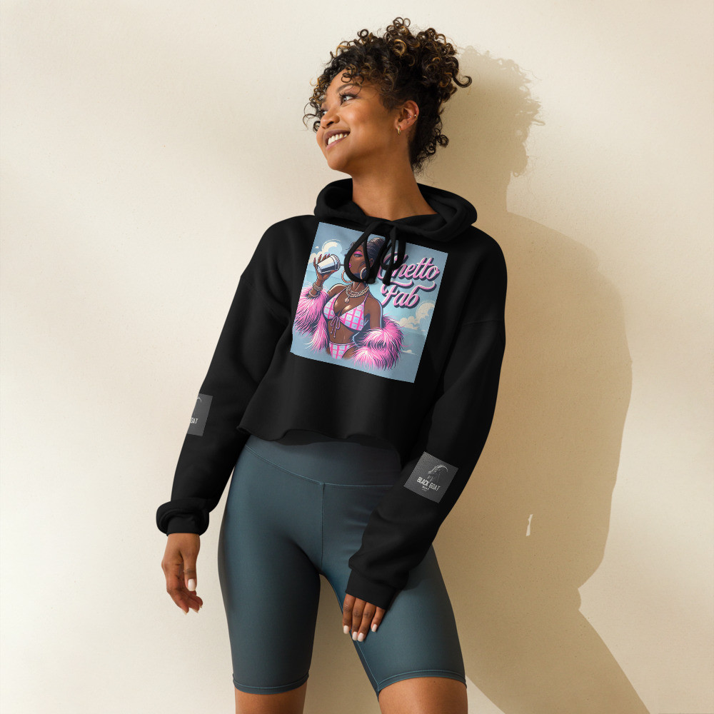 BLACK GOAT LIFE Crop Hoodies