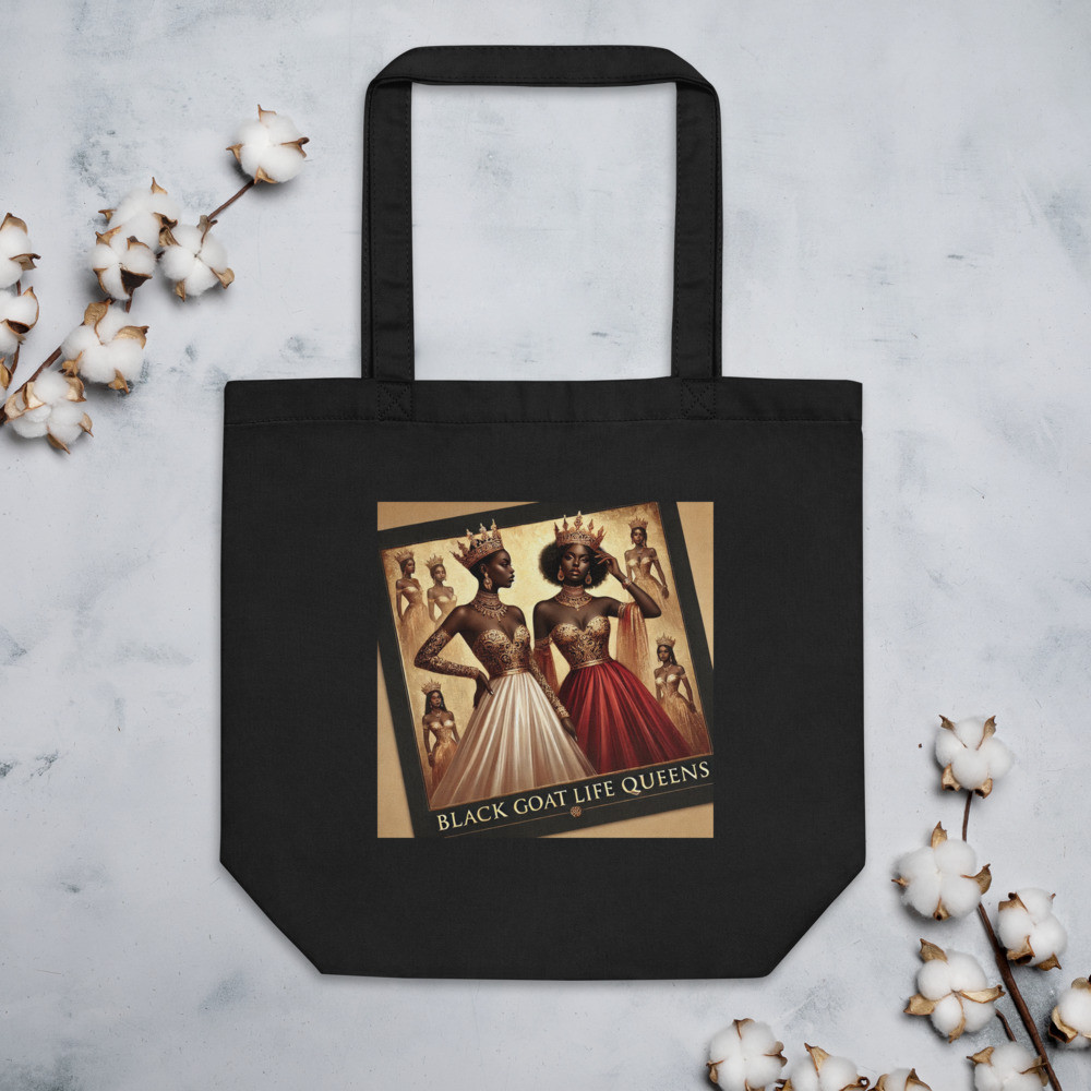 BLACK GOAT LIFE QUEENS Eco Tote Bag