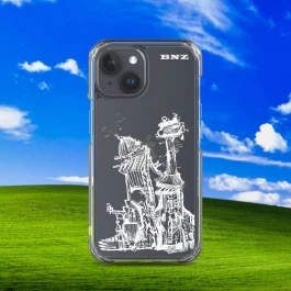 DYSTOPIAN CITY IPHONE CASE (INVERTED)
