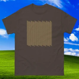 DESIGNER TEE (BROWN)