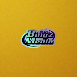BINGZ MEDIA HOLOGRAPHIC STICKER