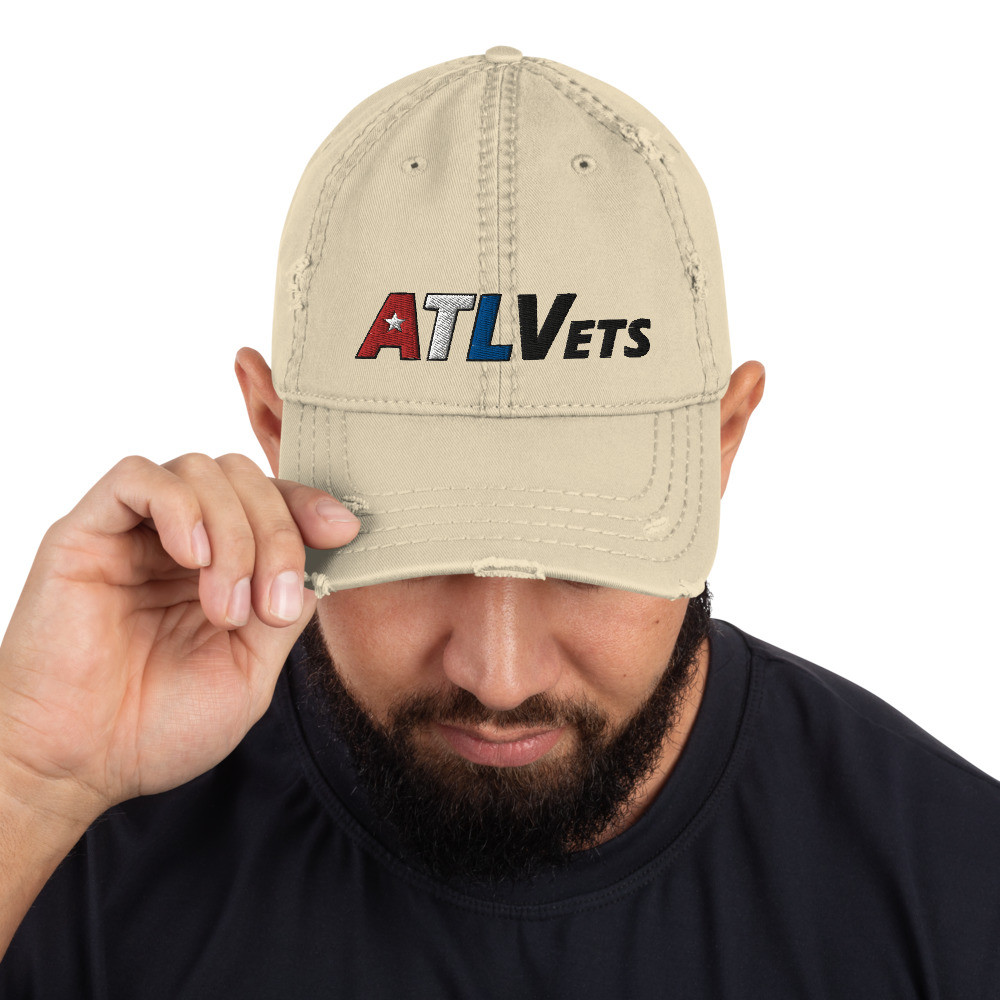 Distressed Hat Desert Tan
