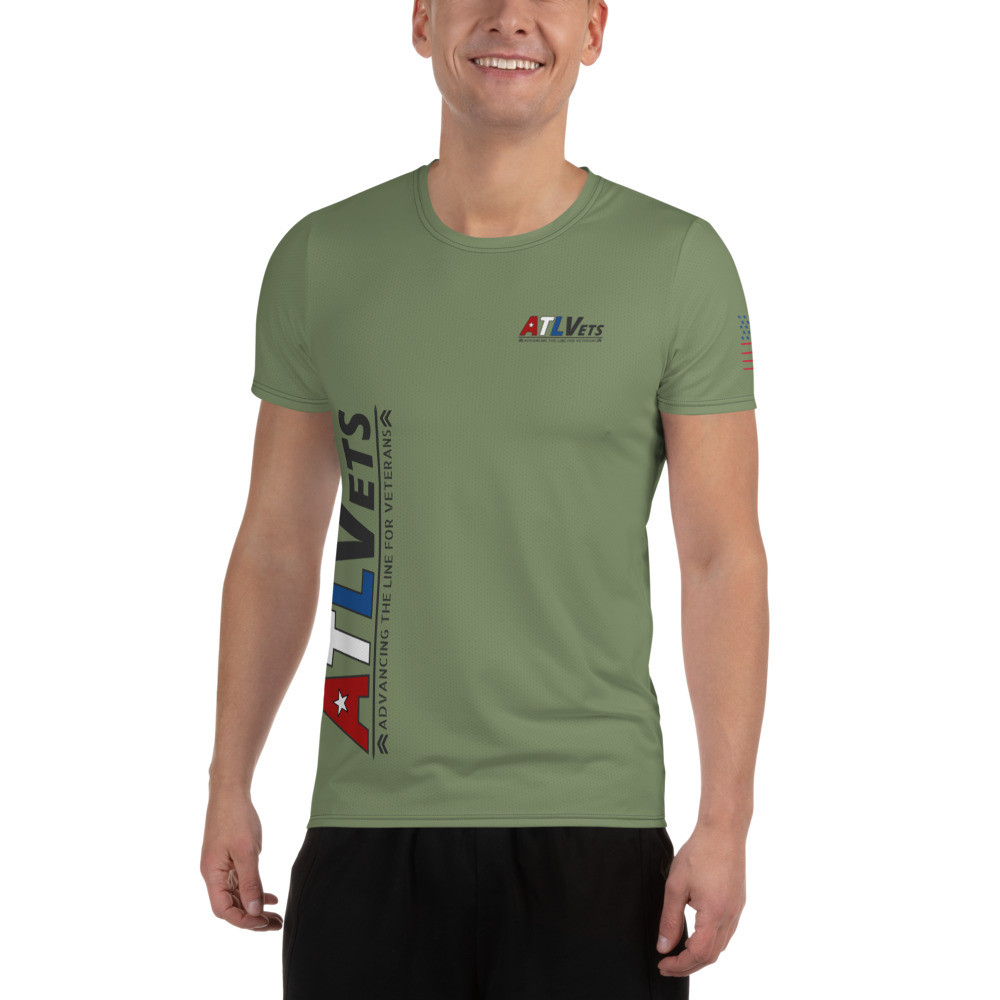 Men's Athletic T-shirt | Army Green