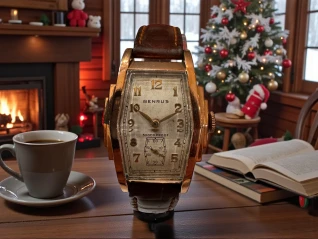 1940's Vintage Benrus Art Deco