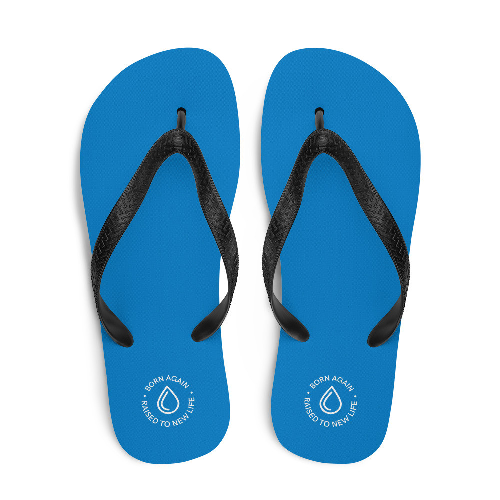 Born Again Baptism Flip-Flops