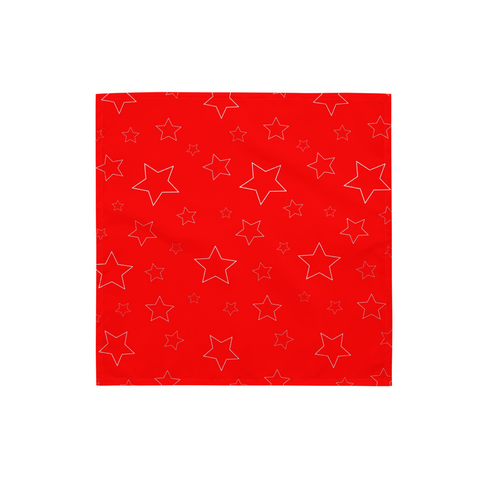 Pack Send Pray Red Star Bandana