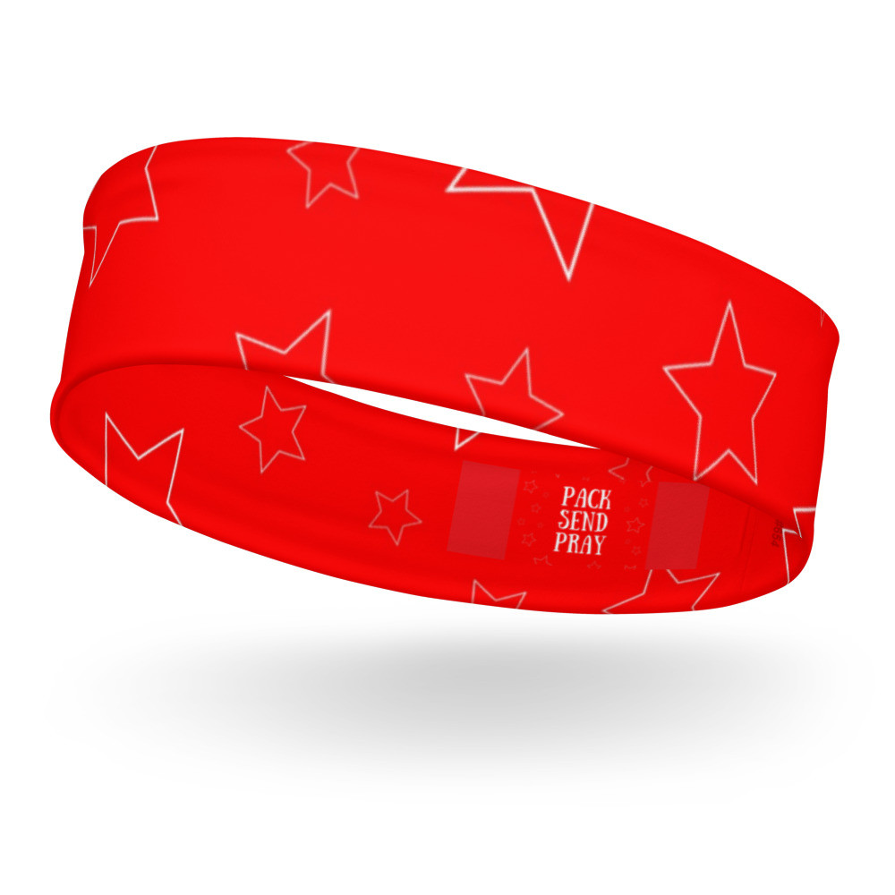Pack Send Pray Red Star Headband