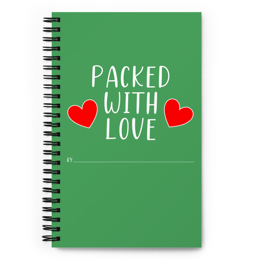 Packed with Love Notebook