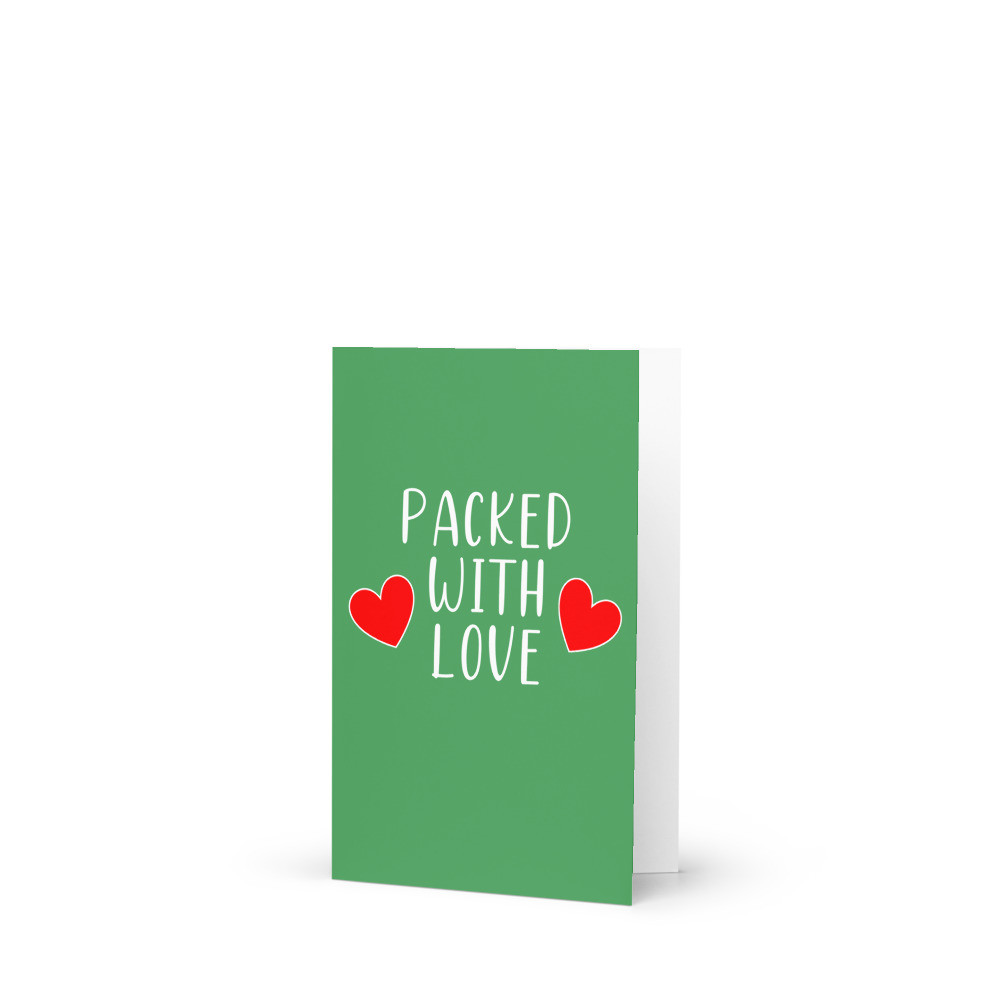 Packed with Love Card