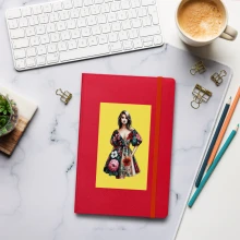 Hardcover bound notebook