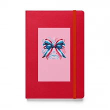 Hardcover bound notebook