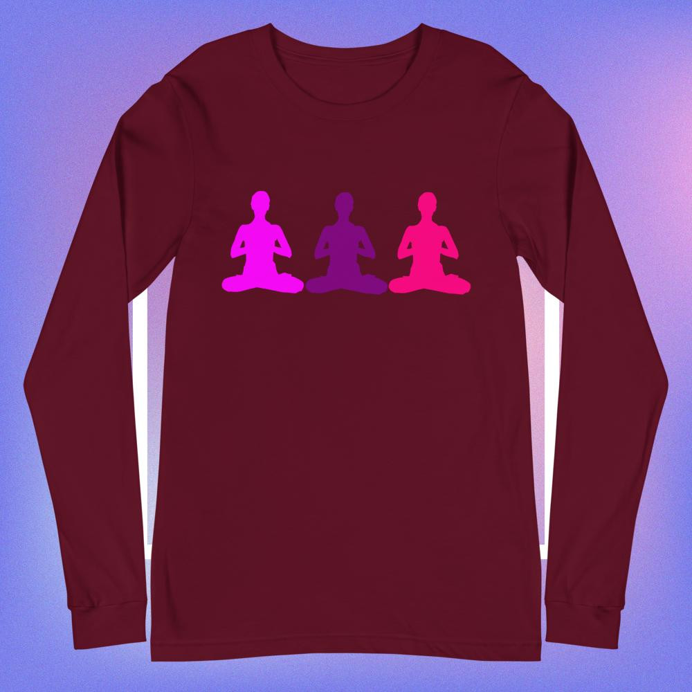 Easy Pose Unisex Long Sleeve Shirt