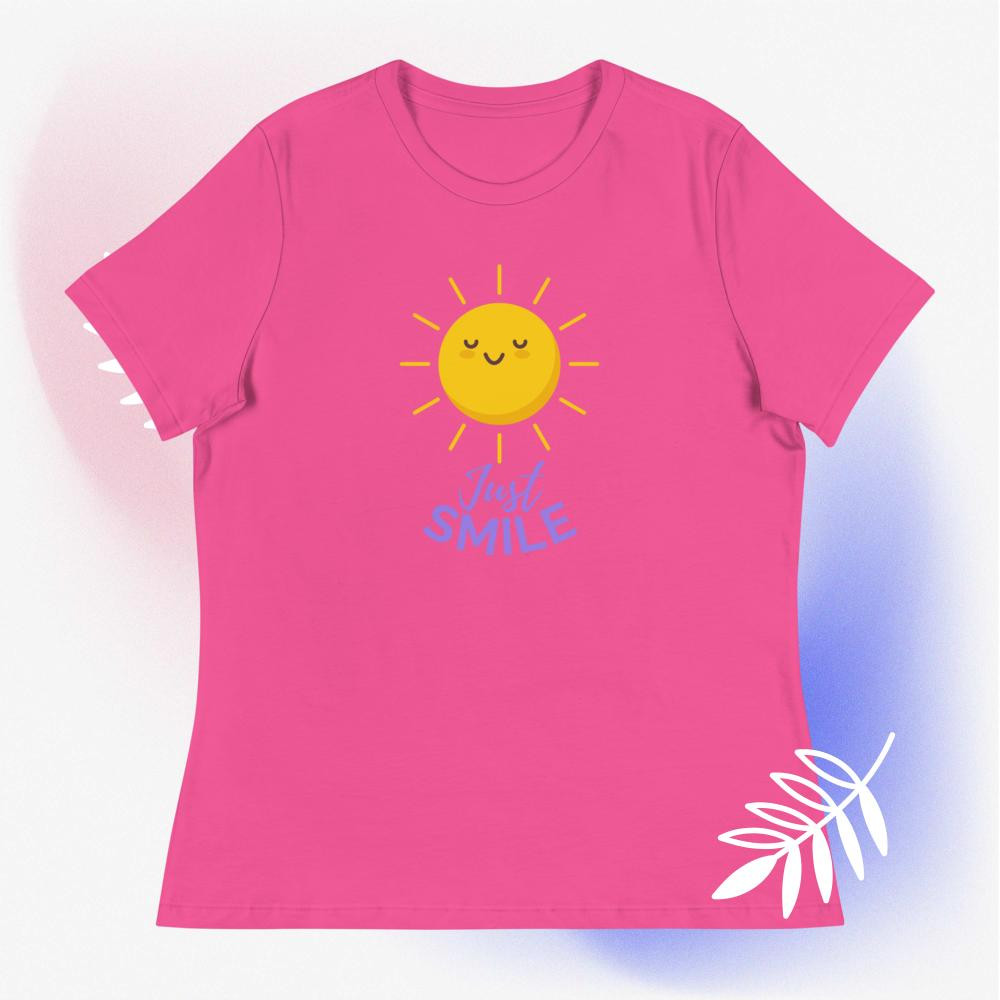 Just Smile Relaxed T-Shirt