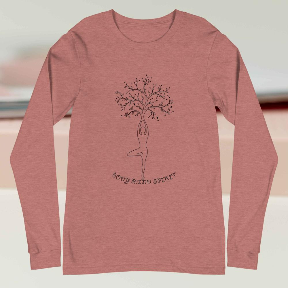 Body Mind Spirit Long Sleeve Tee