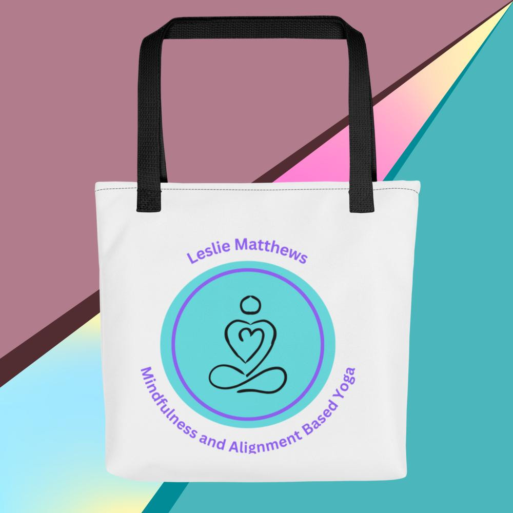 Leslie Matthews Yoga Tote Bag