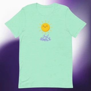 Just Smile Unisex T-Shirt