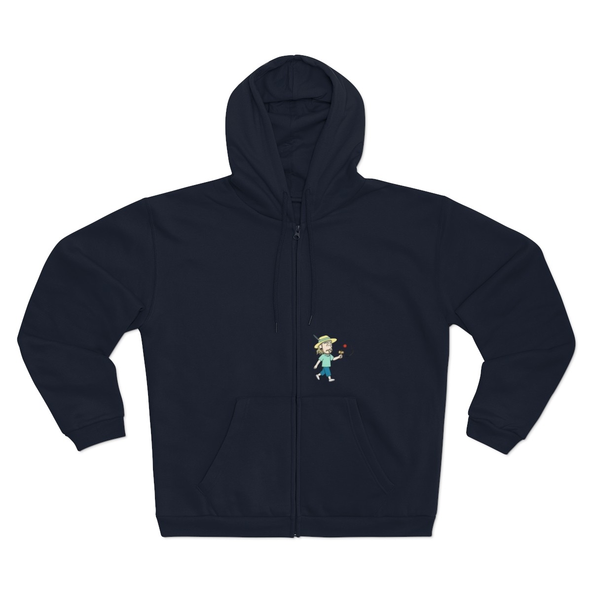 Unisex Hooded Zip Sweatshirt