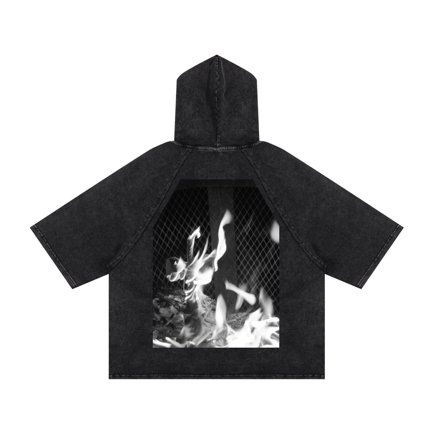 Burning ken Short sleeve hood