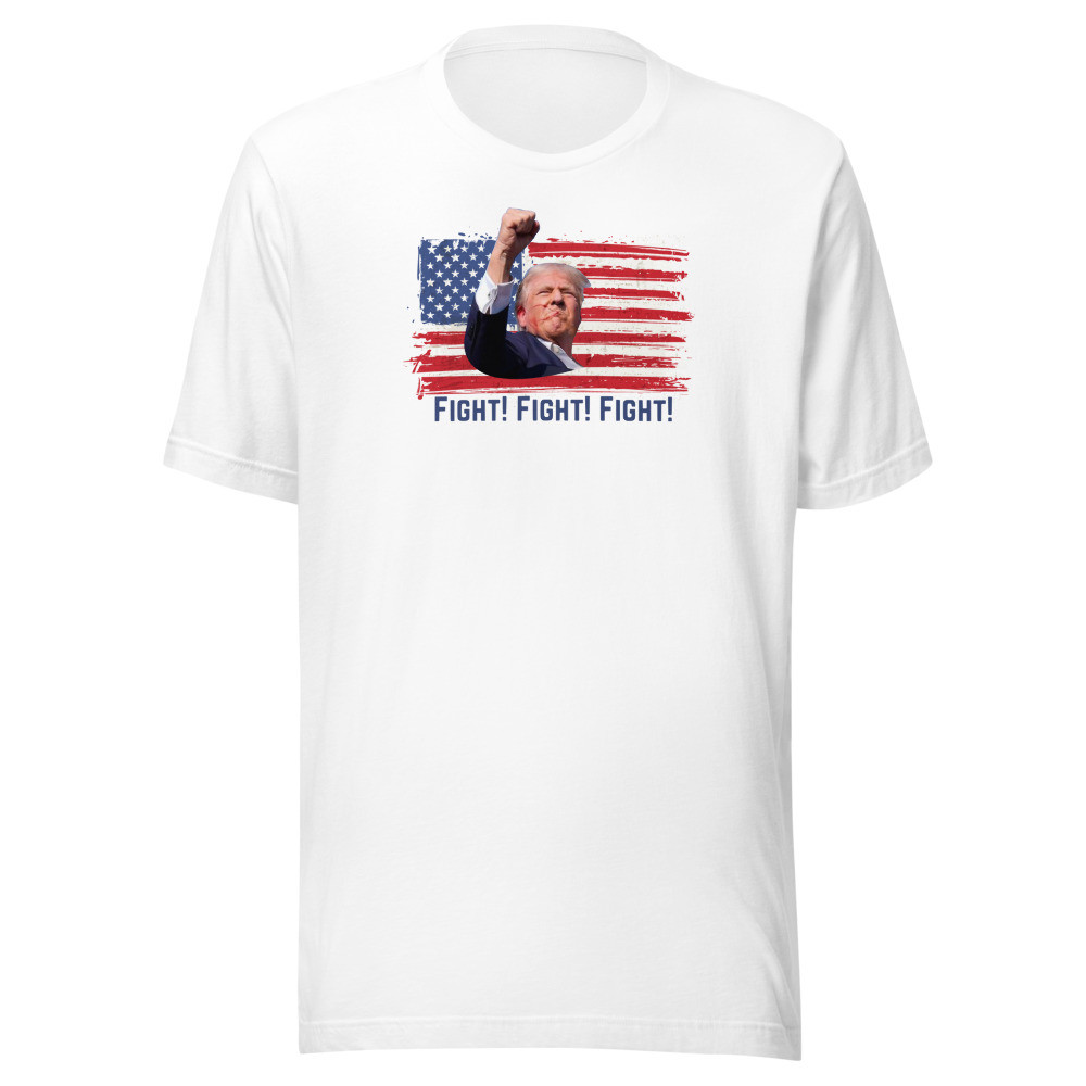 Trump Fight - Unisex Short Sleeve Tee