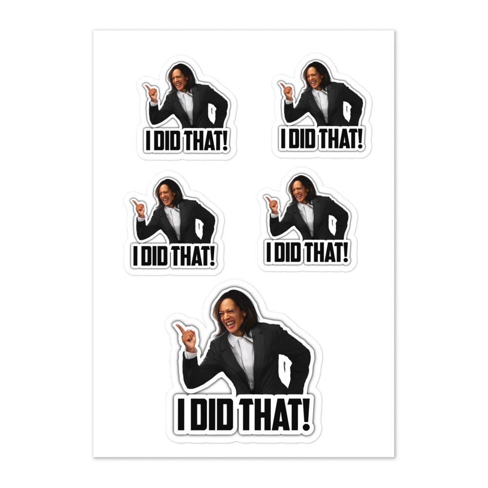 I Did That - Sticker Sheet