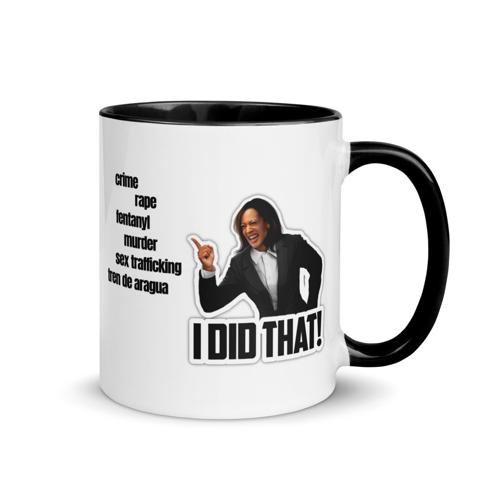 I Did That - Mug with Color Inside