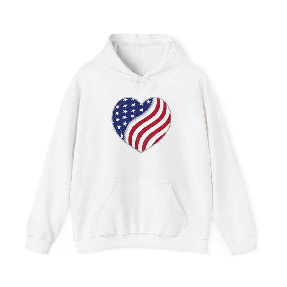 American Heart - Unisex Heavy Blend™ Hooded Sweatshirt