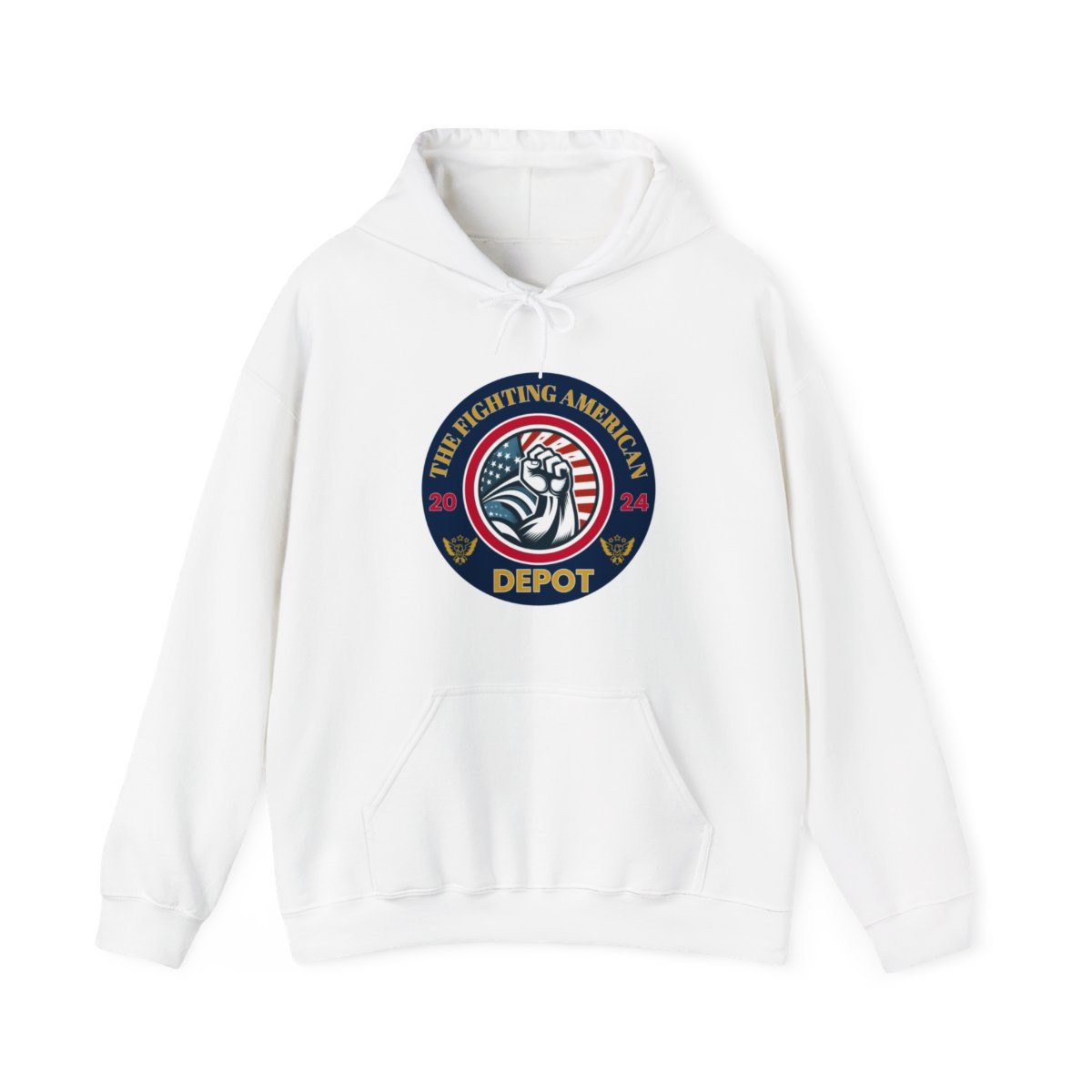The Fighting American Depot - Unisex Heavy Blend™ Hooded Sweatshirt