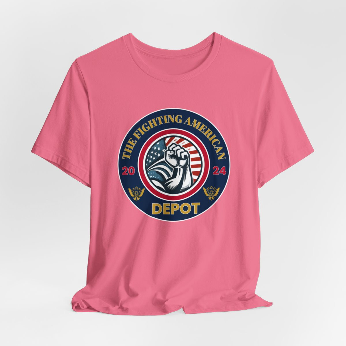 The Fighting American Depot - Unisex Short Sleeve T-Shirt