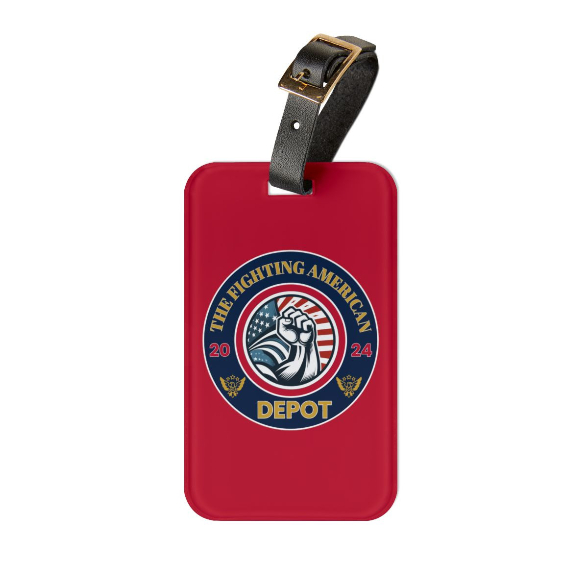 The Fighting American Depot - Luggage Tag