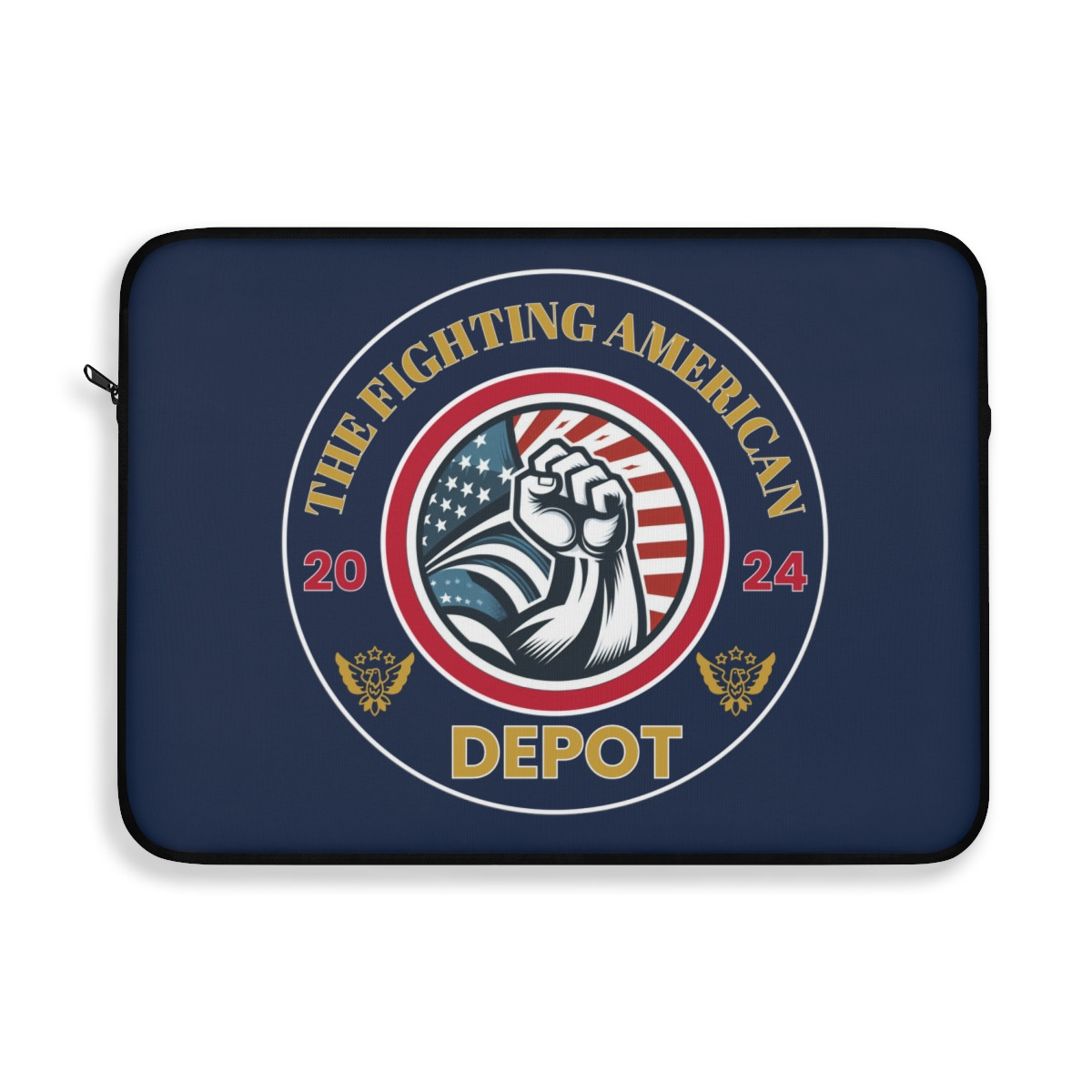 The Fighting American Depot - Laptop Sleeve